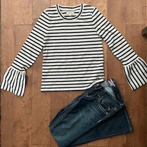 Madewell Long Sleeve Bell sweater, XS